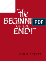 The Beginning of The End! - Zola Levitt PDF