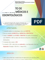 Lançamento de atestados médicos e odontológicos no SIGRH