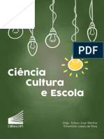 Ciência Cultura e Escola