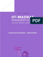 IITM Placement Guide 2015-16 PDF