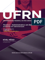 UFRN Assistente Em Administracao 199 PGS PDF