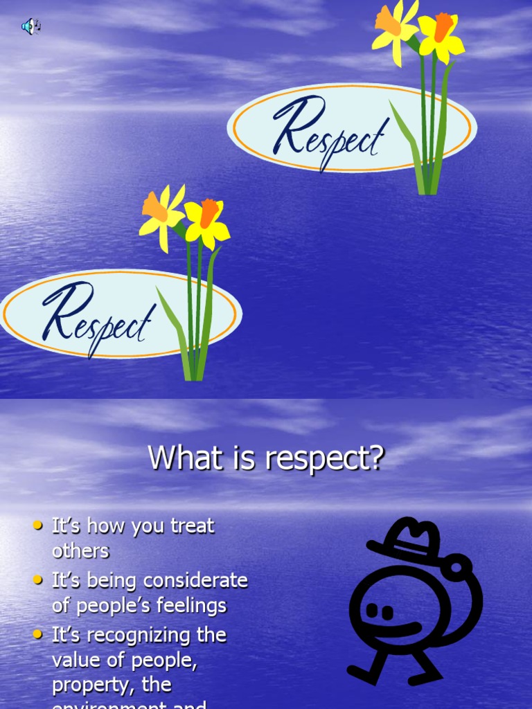 Understanding Respect in School | PDF