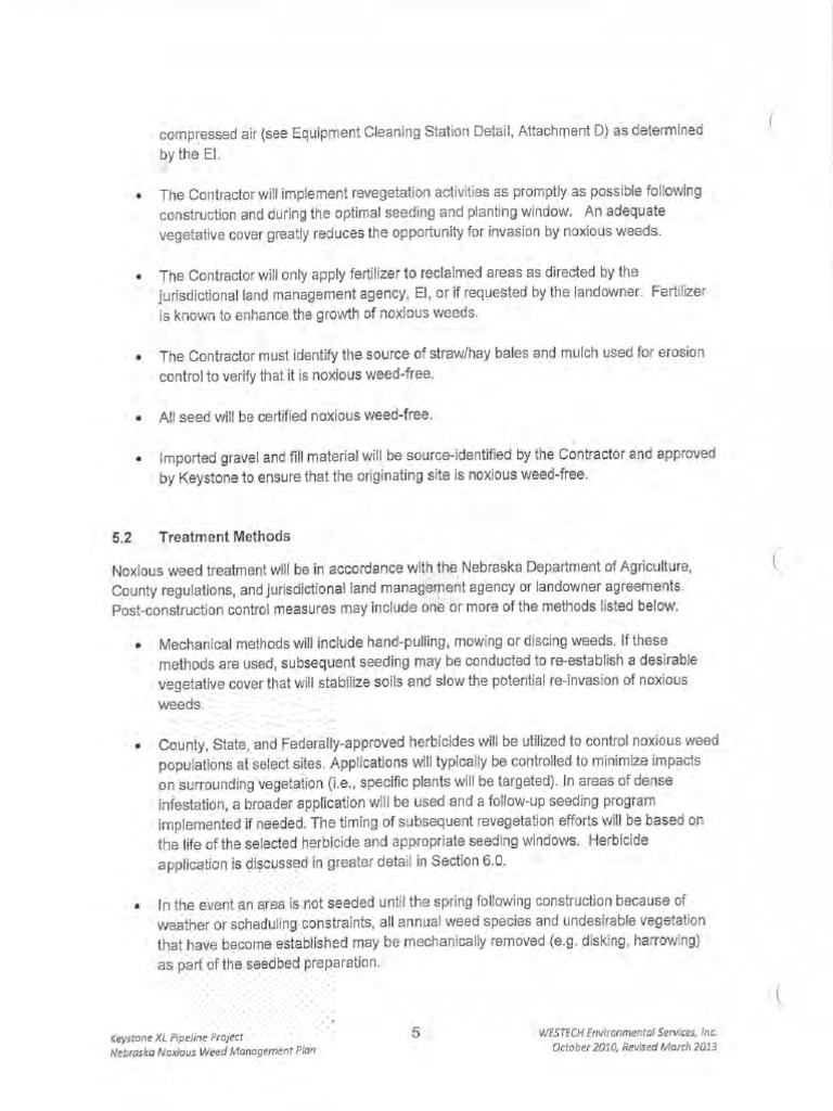 TransCanada Holt County KXL Application-2 | PDF