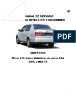 Manual de servicio Motronic 2.0L