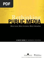 Download Rethinking Public Media More Local More Inclusive More Interactive by Knight Commission  SN44897737 doc pdf