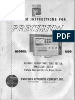 Precision 660 Operating Manual