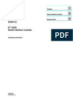 Et200s Serial Interface Operating Instructions en-US en-US