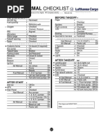 ボーイング767　チェックリスト ボーイング767 チェックリスト B767 Checklist v2.7 | PDF
