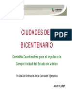 Ciudades Bicentenario