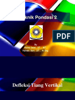 Teknik Pondasi 2 (13) 2015