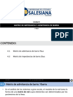 4.1. Matriz de Impedancia y Admitancia de Barra