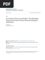 An Analysis of Success and Failure_ The Manhattan Project and Ger