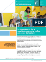 La Importancia de La Mediación Docente 1 PDF