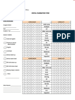 Dental Form PDF