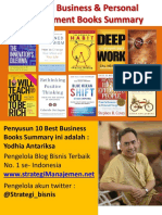10 Best Business & Motivation Books Summary PDF
