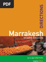 Marocco - MARRAKESH Rough Guide Directions