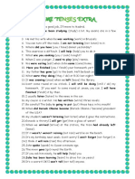 Time Tenses Extra Key PDF