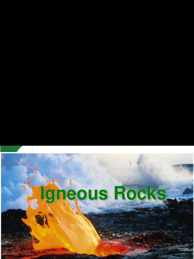 Igneous Rocks | PDF | Igneous Rock | Magma