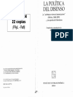 (ESTANTERIA) 02012024 Alamán - La Politica Del Disenso (Selección)
