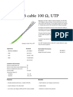 Volition Category 6 Cable 100 Ohms UTP