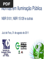 Normas em Iluminação Pública NBR 5101, NBR 15129 PDF