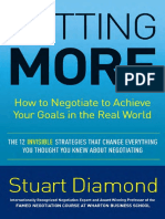 Getting More by Stuart Diamond - Excerpt