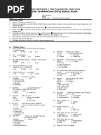  kelas xii ganjil 2012 2013 uht 1 bahasa inggris kelas 8 semester 1