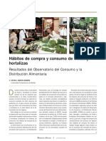 Habitos de Compra y Consumo de Frutas y Hortalizas