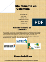 Crédito Fomento en Colombia