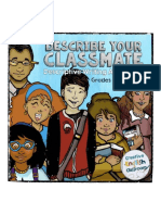 Describe Your Classmate Descriptive Writing Activity