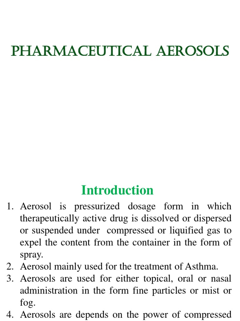 Aerosol 05 Pdf Aerosol Vapor