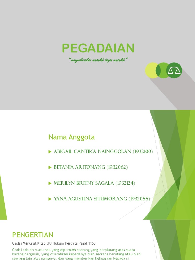 PEGADAIAN | PDF