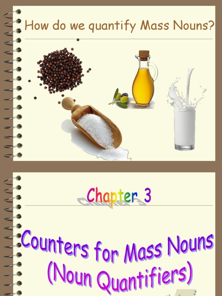 Mass and Count Nouns With Counters For Mass Nouns PDF