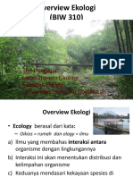 Overview Ekologi