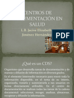 Centros de Documentación en Salud