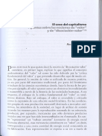 Apuntes Sobre Las Nociones de Valor y de Disociacic3b3n Valor PDF