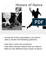 History of Dance - From Rituals to Modern