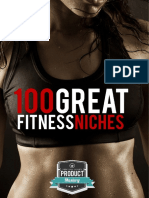 100 Great Fitness Niches