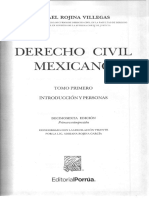 Derecho Civil Mexicano Rafael Rojina