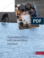 TrainingPolicy ProcedureManual