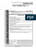 Mains Half Course Test-V PDF