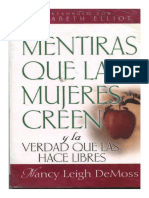 Nancy Leigh DeMoss - Mentiras Que Las Muejeres Creen PDF