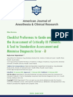 American Journal of Anesthesia & Clinical Research