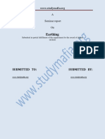 ECE Earthing PDF Report