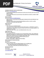 Health First Colorado Medicaid Primary Care Doctors