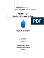 Bisnis Plan Keripik Singkong