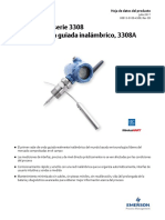 Hoja de Datos Del Producto Rosemount Serie 3308 Radar de Onda Guiada Inalámbrico 3308a Es Es 2612596