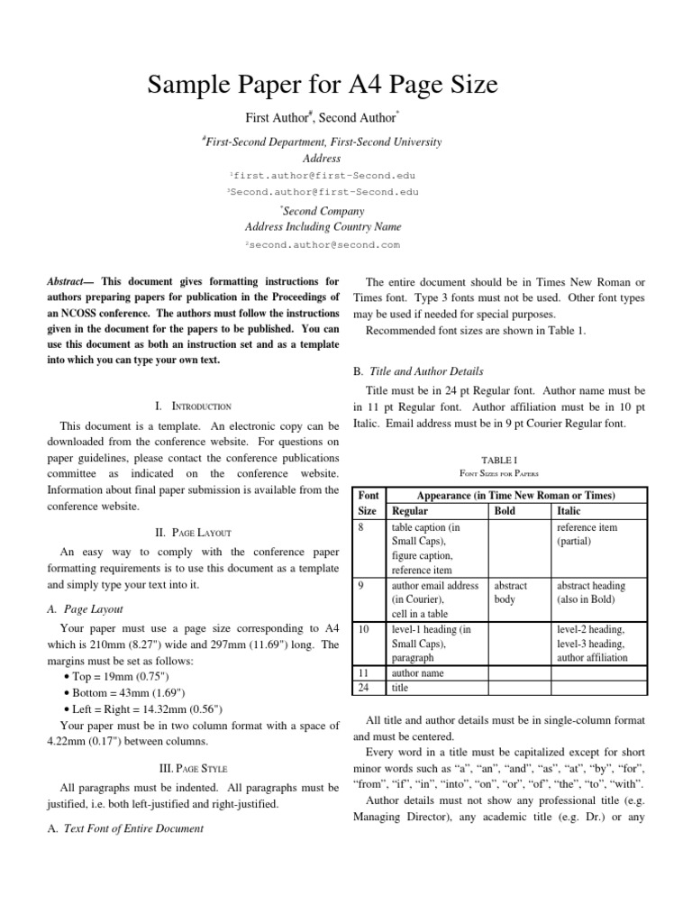IEEE Paper Format | PDF | Computers | Technology & Engineering
