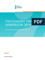 Psych Trainee Handbook For 2019 PDF