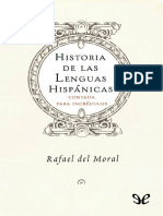 Del Moral Rafael - Historia de Las Lenguas Hispanicas Contadas para Incredulos